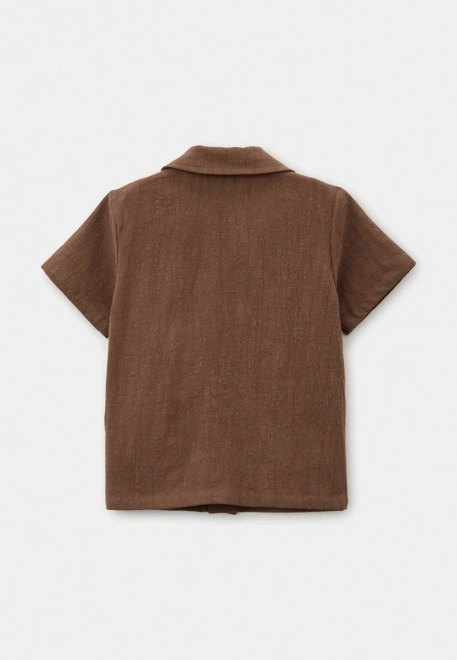 Костюм из рубашки и шорт