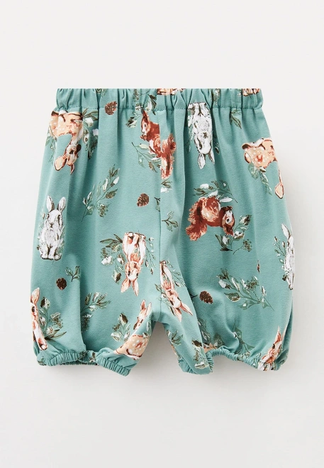 Шорты панталоны на малышей из трикотажа