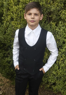 Жилетка из костюмной ткани Rika