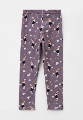 Леггинсы с принтом в стиле Алиса в стране чудес