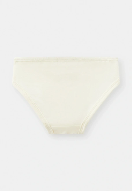 Комплект нижнего белья молочного цвета