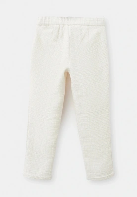 Костюм Хару из букле в белом цвете