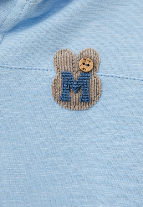 Худи в голубом цвете