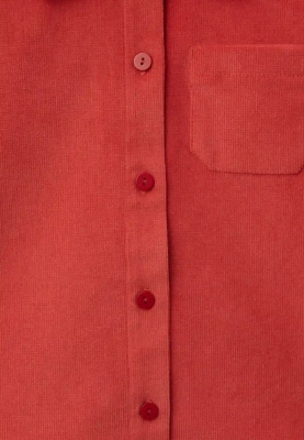 Рубашка Денди с фигурным низом из микровельвета