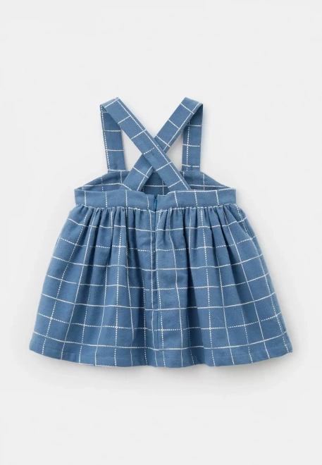 Комплект из сарафана и чепчика