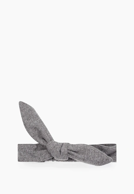 Повязка на головку из теплого хлопка