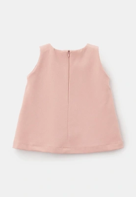 Платье в серо-розовом цвете для малышей