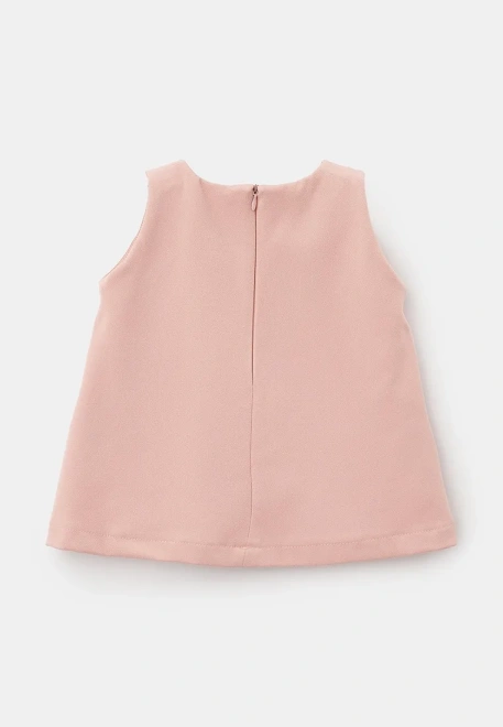 Платье в серо-розовом цвете для малышей