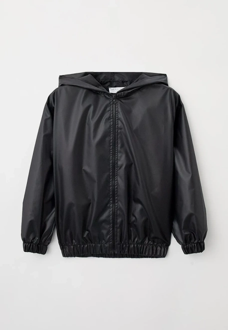 Ветровка спортивная для мальчика черная