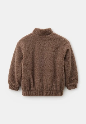 Куртка из меха в коричневом цвете