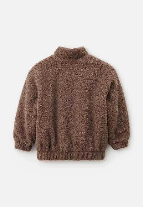 Куртка из меха в коричневом цвете