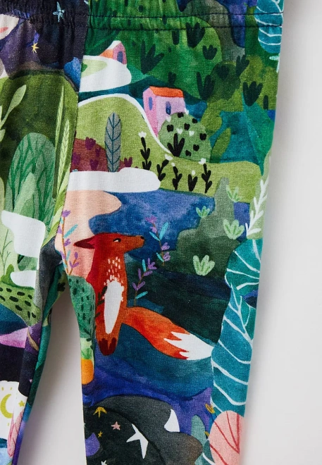 Леггинсы для малышей со сказочным рисунком 