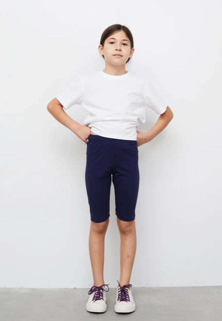 Велосипедки темно-синего цвета 