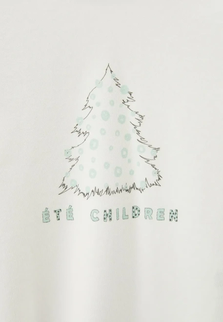 Пижама Эбигейл с принтом мятного цвета для девочек