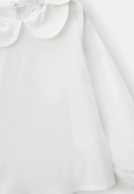 Блузка из рубашечной ткани