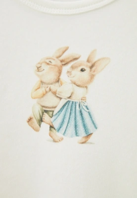 Лонгслив Мэйсон в молочном цвете для малышей 