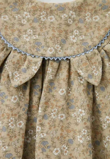 Платье Алисия из микровельвета в оливковом цвете