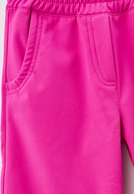 Брюки из влагозащитной ткани в цвете фуксия 