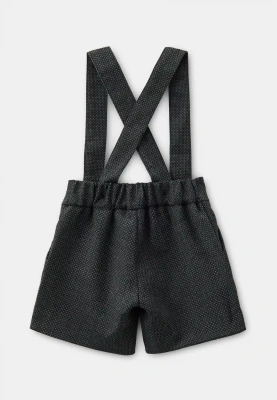 Шорты Бекер из костюмной ткани для малышей в сером цвете