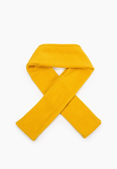 Шарф из флиса с карманом