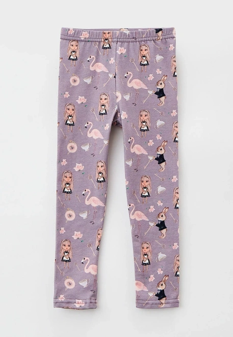 Леггинсы с принтом в стиле Алиса в стране чудес