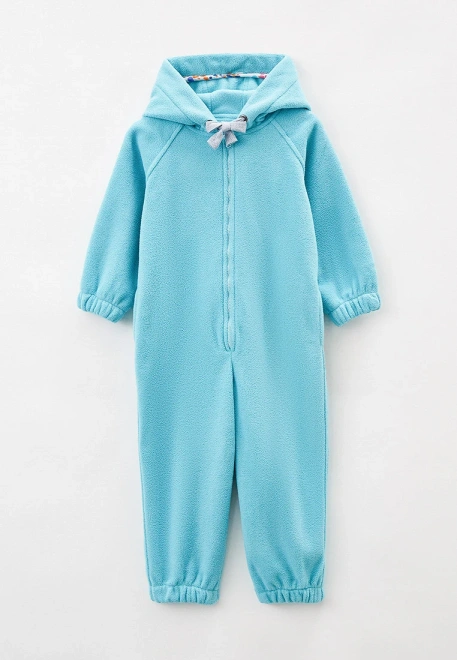 Комбинезон из флиса на молнии с капюшоном