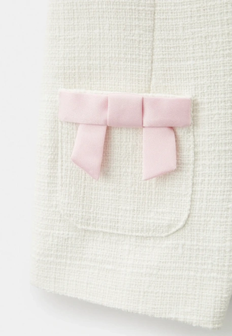 Комбинезон Гретель из букле в белом цвете