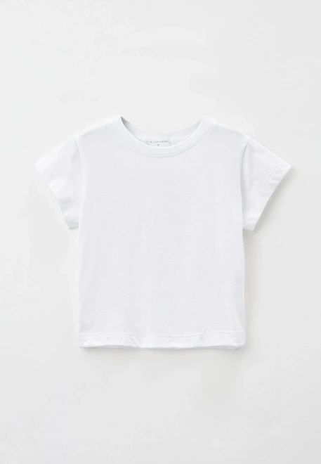 Футболка белая из хлопка Футболка белая из хлопка