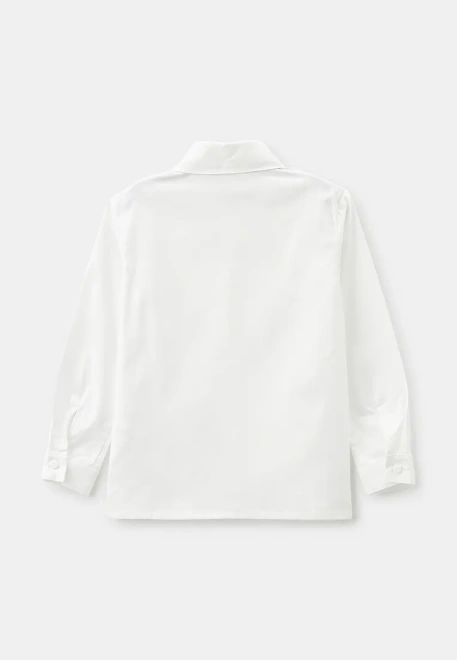 Рубашка со съемным воротником 