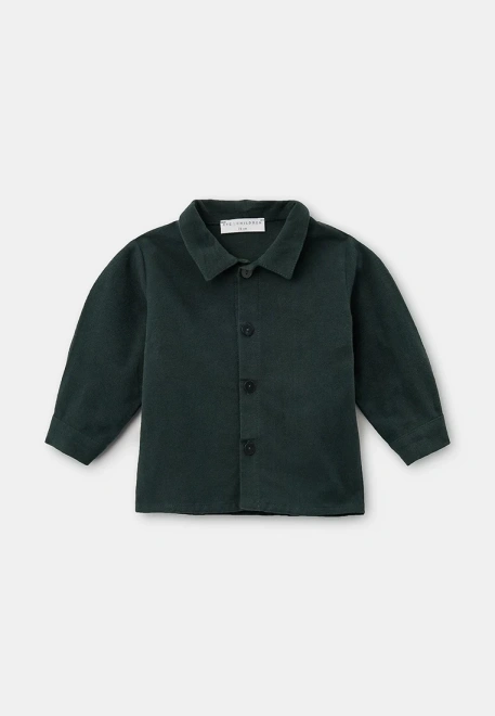 Рубашка для малышей из теплого хлопка