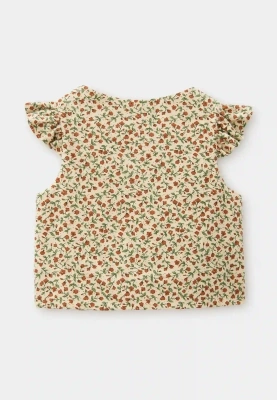 Жилет Майли из теплого хлопка в бежевом цвете Жилет Майли из теплого хлопка в бежевом цвете